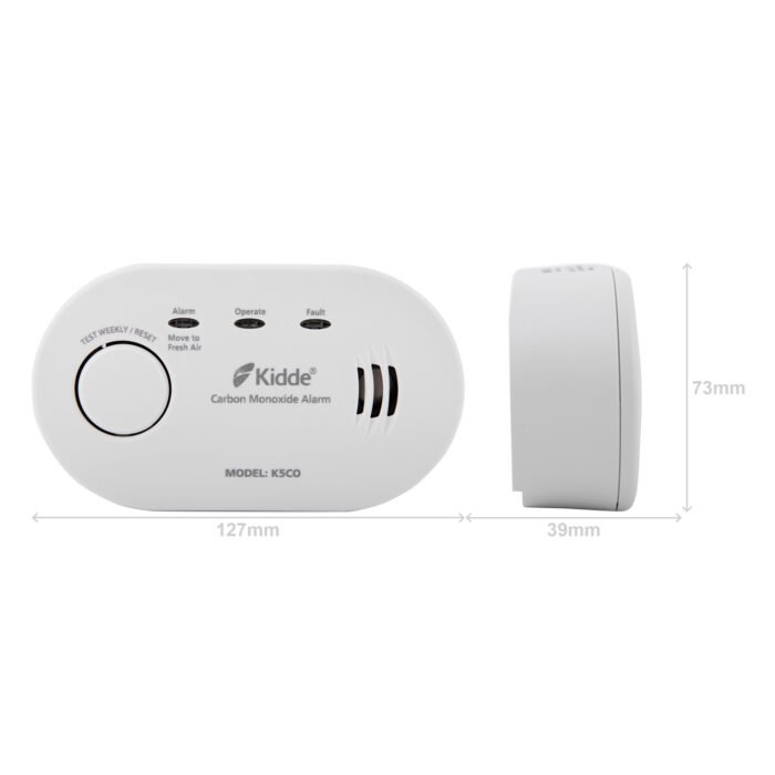 10 Year Life Carbon Monoxide Alarm - Kidde K5CO - Image 8